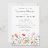 Wildblume Probe Einladung (Vorderseite)