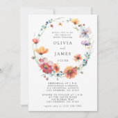 Wildblume Probe Einladung (Vorderseite)