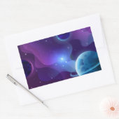 Wildblume Rechteckiger Aufkleber (Umschlag)