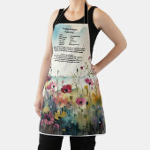 Wildblume "Recipe keepake" Schürze (InSitu)