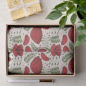 Wildblume Red Poppy Baby Dusche Seidenpapier (Geschenk)