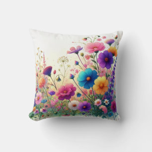 Wildblume Rhapsody Kissen