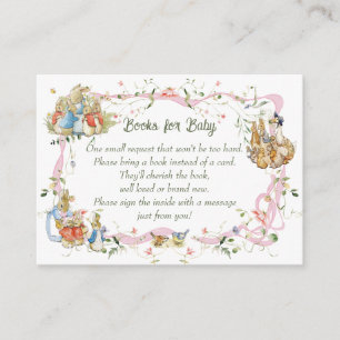 Wildblume Ribbon Peter der Kaninchen Buchanfrage Begleitkarte