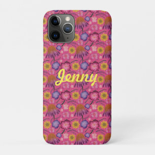 Wildblume Rosa Bläschen Personalisiert Case-Mate iPhone Hülle