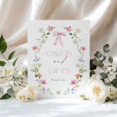 Wildblume Rosa Bugkards und Geschenke Poster