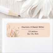 Wildblume Rosa Rücksendeadresse (Insitu)