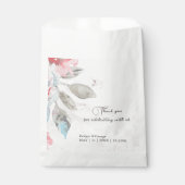 Wildblume Rose Hochzeitsfeier Geschenktütchen (Vorderseite)