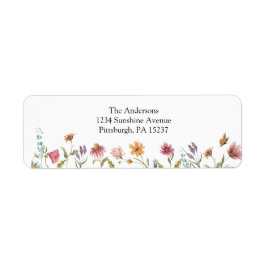 Wildblume Rückgabeadresse