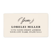 Wildblume-Rückgabezeichen (Vorne)