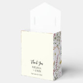 Wildblume Rustic Boho Wedding Geschenkschachtel (Geöffnet)