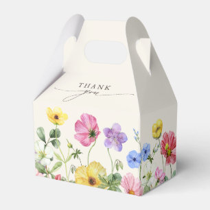 Wildblume Rustic Chic Floral Boho Country Wedding Geschenkschachtel