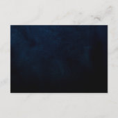 Wildblume Rustikale Boho Blumenseväter Begleitkarte (Rückseite)