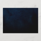 Wildblume Rustikale Boho Blumenseväter Begleitkarte (Rückseite)