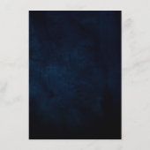 Wildblume Rustikale Boho Blumenseväter Begleitkarte (Rückseite)