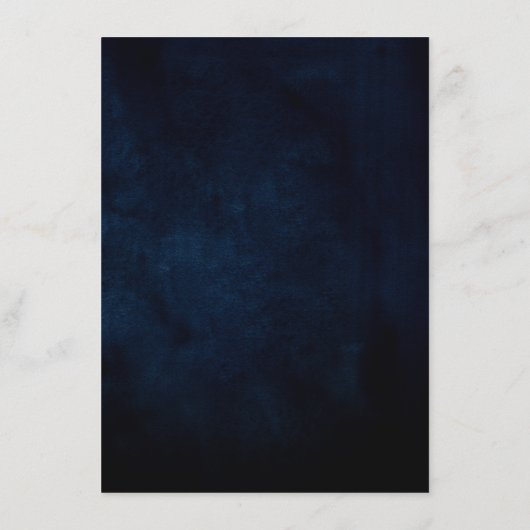 Wildblume Rustikale Boho Blumenseväter Begleitkarte (Rückseite)