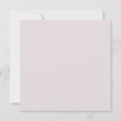 Wildblume Rustikale Brautdusche Einladungskarte Einladung (Rückseite)