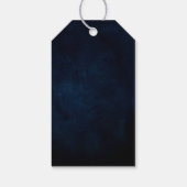 Wildblume Rustikale Hochzeit der Boho-Seestreitkrä Geschenkanhänger (Rückseite)