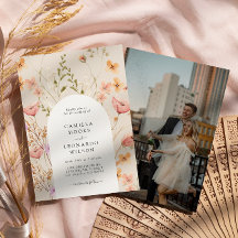 Wildblume Rustikale Wildblume Hochzeit Foto