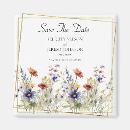 Wildblume Save the Date Magnet