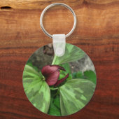 Wildblume Schlüsselanhänger (Vorderseite)