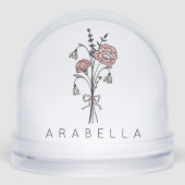 Wildblume Schneekugeln (Vorderseite)