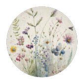 Wildblume Schneidebrett (Vorderseite)
