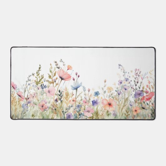 Wildblume Schreibtischunterlage (Vorderseite)