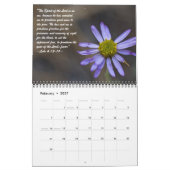 Wildblume-Schriftskalender 2014 Kalender (Feb 2027)