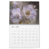 Wildblume Scripting-Kalender Kalender (Mär 2026)