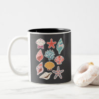 Wildblume Seashell Clam Summer Vibes Floral Beach