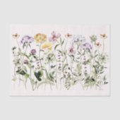 Wildblume Seidenpapier (Vorderseite)