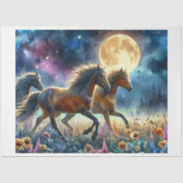 Wildblume Seidenpapier