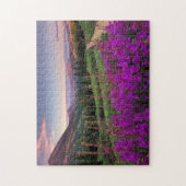 Wildblume-Sonnenaufgang| Butte mit Haube, Colorado Puzzle (Vertikal)