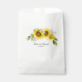 Wildblume Sonnenblumen Geschenktütchen