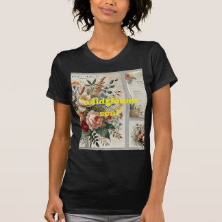 🌿 Wildblume Soul - Boho Floral Botanischer T - Sh T-Shirt