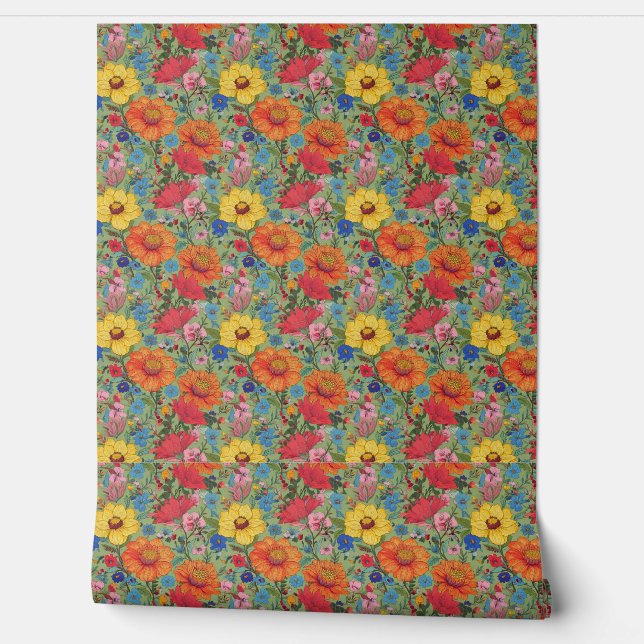 Wildblume Soul Tapete (Abrollen)