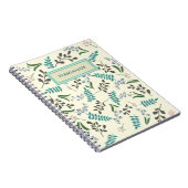 Wildblume-SpiralNotebook Notizblock (Rechte Seite)