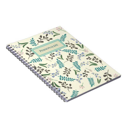 Wildblume-SpiralNotebook Notizblock (Rechte Seite)