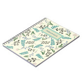 Wildblume-SpiralNotebook Notizblock (Linke Seite)