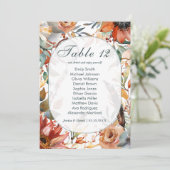 Wildblume Spirit Boho Hochzeitskarte Einladung (Stehend Vorderseite)