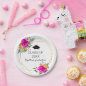 Wildblume Spring Class Abschluss Pappteller (Party)