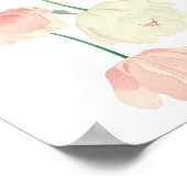 Wildblume Spring Floral Poster (Ecke)