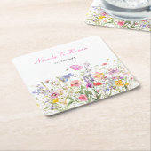 Wildblume Spring Floral Untersetzer (angewinkelt)