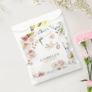 Wildblume Spring Girl Babydusche Geschenktütchen
