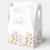 Wildblume Spring Meadow Valentinstag Geschenkschachtel (Geöffnet)