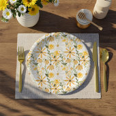 Wildblume Springtime Floral Pappteller