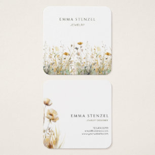 Wildblume Square Business Card