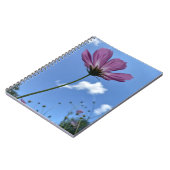 Wildblume Stehendes Tall Spiral Notebook Notizblock (Linke Seite)