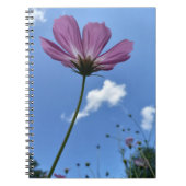 Wildblume Stehendes Tall Spiral Notebook Notizblock (Vorderseite)