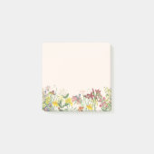 Wildblume Sticky Notes Post-it Klebezettel (Vorderseite)